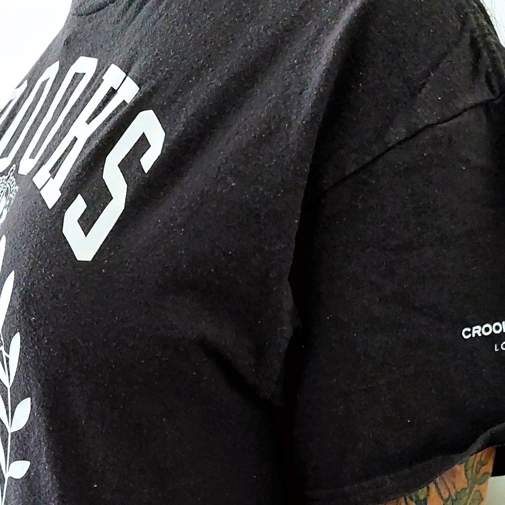 Crooks & Castles  Medusa & Logo Black  Tee - Picture 3 of 9